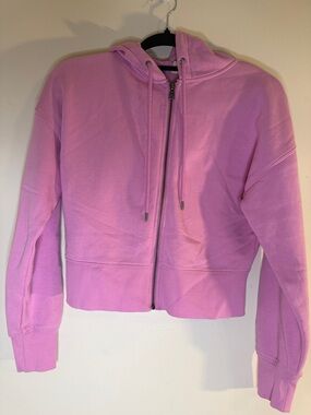 Universal Thread Pink Full-Zip Hooded Sweatshirt